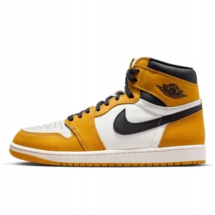 Buty męskie Air Jordan 1 Retro OG Wysokie Żółte DZ5485-701 r.38.5 - Moda i Uroda OUTLET - miniaturka - grafika 1