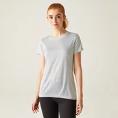 Koszulki i topy damskie - Regatta Koszulka damska Fingal Edition Jasnoszary, Rozmiar: 52 - miniaturka - grafika 1
