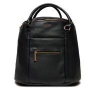 Plecaki - Plecak Puccini PM9020 Czarny - miniaturka - grafika 1