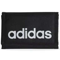 Portfele - Portfel adidas Sportswear Essentials Wallet HT4741 - czarny - miniaturka - grafika 1