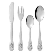 Zestawy sztućców - Zestaw sztućców VICA, 4 elementy, z motywem księżniczki - miniaturka - grafika 1