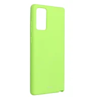 Etui i futerały do telefonów - JELLY Futerał Roar Colorful Case - do Samsung Galaxy Note 20 Limonka - miniaturka - grafika 1