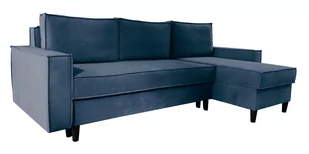 Narożnik Cameron Loft Simple 25 Granatowy - Inne meble do salonu - miniaturka - grafika 1
