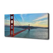 Obrazy i zdjęcia na płótnie - Foto obraz na płótnie Most San Francisco - miniaturka - grafika 1