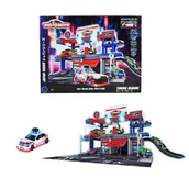 Tory, garaże, parkingi - Garaż samochodowy MAJORETTE Japan Series Tuningowy - miniaturka - grafika 1