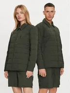 Koszule męskie - Rains Koszula Giron Liner Overshirt T1 19420 Zielony Regular Fit - miniaturka - grafika 1