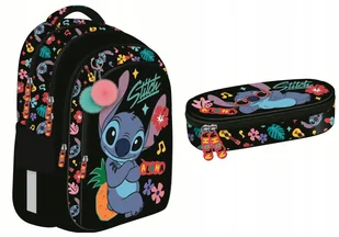 Plecak plecak 4 komorowy 16" BPL58 Stitch Black Aloha - Plecaki - miniaturka - grafika 4