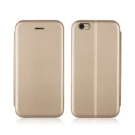 Etui i futerały do telefonów - NoName Etui Book Magnetic iPhone 7/8 złoty /gold SE 2020 - miniaturka - grafika 1