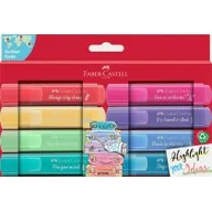 Przybory szkolne - Faber-Castell Zakreślacze Pastelowe 8 Kolorów - miniaturka - grafika 1