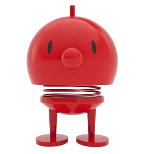 Hoptimist, Hoptimist Bumble M Red 26108 - Figurki dekoracyjne - miniaturka - grafika 1