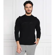 Swetry męskie - Emporio Armani Wełniany sweter - miniaturka - grafika 1