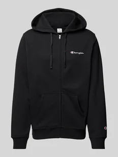 Bluza rozpinana z wyhaftowanym logo - Koszulki męskie - miniaturka - grafika 1