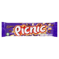Cukierki - BATON CZEKOLADOWY PICNIC 48g CADBURY - miniaturka - grafika 1