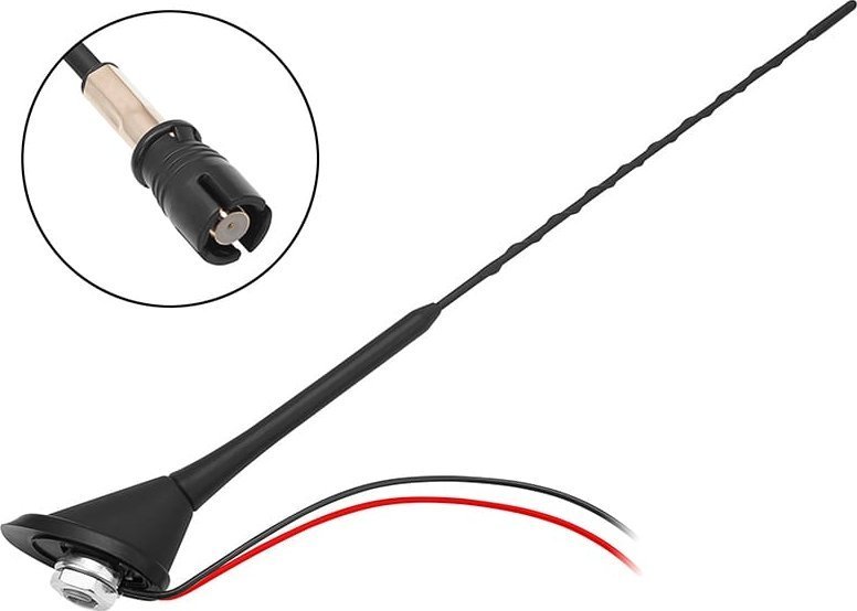 Blow 22-648# Antena samochodowa do vwgroup raku ii maszt40 cm pasywna