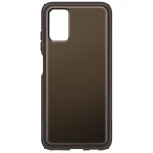 Etui i futerały do telefonów - Samsung Obudowa dla telefonów komórkowych Galaxy A03s EF-QA038TBEGEU Czarny/przezroczysty - miniaturka - grafika 1