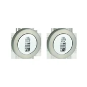 Szyldy i rozety - Schaffner Rozeta podklamkowa pod klucz Jula Nikiel Satyna - miniaturka - grafika 1