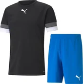 Dresy męskie - Puma Zestaw męski koszulka i spodenki Puma teamRISE - miniaturka - grafika 1