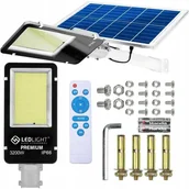 Lampy ogrodowe - LATARNIA OGRODOWA LAMPA SOLARNA NA SŁUP MOCNA 3200W PANEL ULICZNA 1648 LED - miniaturka - grafika 1