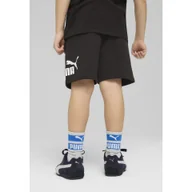 Odzież sportowa dziecięca - Dziecięce szorty ESS z logo No. 1 PUMA Black - miniaturka - grafika 1