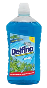 Delfino Talco 1l włoski płyn do mycia podłóg - Środki do podłóg i mebli - miniaturka - grafika 1