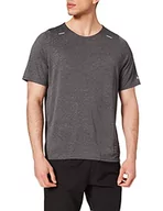 Koszulki męskie - NIKE Nike Męska koszulka Rn Dvn Rise 365 Ss Jac Czarny/żelazny szary/odblaskowy Sil S DA0421 - miniaturka - grafika 1