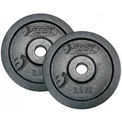 Hantle i ciężarki - Obciążenia BEST SPORTING 614027 (2 x 2.5 kg) - miniaturka - grafika 1