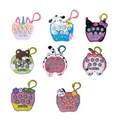 Bańki mydlane - Brelok sensoryczny  antystresowy  mini gierka breloczek - miniaturka - grafika 1