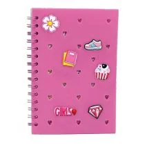 Notes A5/80K z wpinkami różowy STnux - Szkolne artykuły papiernicze - miniaturka - grafika 1