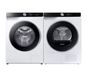 Zestawy zintegrowane AGD - Samsung pralka WW10FG6U34LKU4 10kg 1400obr/min EcoBubble + suszarka DV90DG6845LKU4 60cm 9kg Zdalne sterowanie - miniaturka - grafika 1