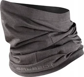 Czapki i chusty sportowe damskie - Brubeck KM10360 Komin unisex wełniany stalowy S/M - miniaturka - grafika 1