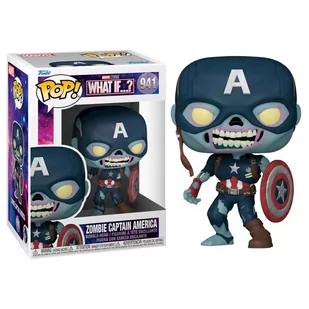 Funko POP: Marvel What If - Zombie Captain America - Figurki kolekcjonerskie Funko POP: Marvel What If - Zombie Captain America - Figurki kolekcjonerskie - miniaturka - grafika 1