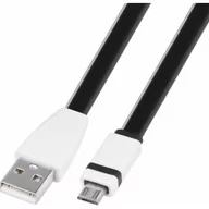 Kable komputerowe i do monitorów - TB Kabel TB USB Micro USB 1m czarny + EKSPRESOWA 24H AKTBXKU2FBAW10B - miniaturka - grafika 1