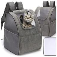 Torebki damskie - Torba Transportowa Podróżna Transporter Plecak Dla Kota Psa Zwiarząt - miniaturka - grafika 1