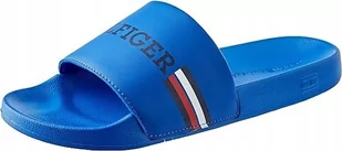 KLAPKI MĘSKIE TOMMY HILFIGER BASEN SPORT TH THJ XM0XM02887 C66 r. 42 - Klapki i japonki męskie - miniaturka - grafika 1