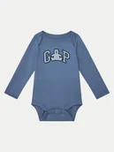 Body dla niemowląt - Gap Body 627607 Niebieski Regular Fit - miniaturka - grafika 1
