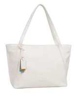 Torebki damskie - Gabor bags Elfie damska torba na ramię Shopper z zamkiem błyskawicznym, duża, biała, biały, Essential - miniaturka - grafika 1