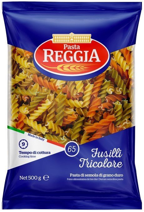 PASTA REGGIA Makaron Fusilli Tricolore 500 g