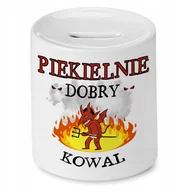 Skarbonki - Skarbonka Dla Kowala na Urodziny na Prezent z Nadrukiem ze Zdjęciem + Opakowanie na prezent (wzór 04) - miniaturka - grafika 1