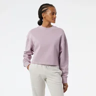 Bluzy damskie - Damska Bluza NEW BALANCE NB ATHLETICS NATURE STATE CREW NBWT23555VSW – Fioletowy - miniaturka - grafika 1