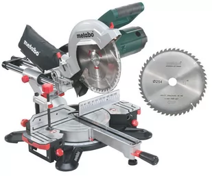Pilarka ukosowa z posuwem 1800W 254 mm KGS 254 M Metabo - Narzędzia glazurnicze - miniaturka - grafika 1