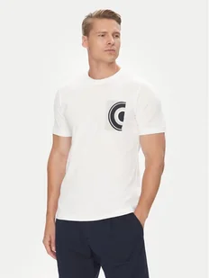 Pierre Cardin T-Shirt C5 21460.2120 Biały Regular Fit - Koszulki męskie - miniaturka - grafika 1