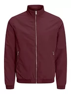 Kurtki męskie - Bestseller A/S Męska kurtka bomberka JJERUSH Harrington NOOS, Port Royale, S, port royale - miniaturka - grafika 1