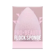 Gąbeczki do makijażu - Wibo Pro Beauty Flock Sponge 1 szt. - miniaturka - grafika 1