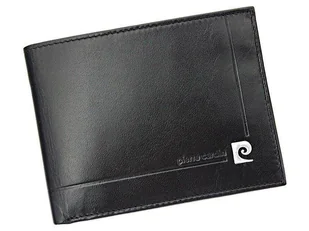 Pierre Cardin, Portfel skórzany męski, czarny, YS507.1 8806 RFID - Portfele - miniaturka - grafika 1