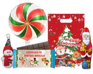 Prezent na Święta Mikołajki dla Chłopców Dziewczynek Dzieci Paczka Zestaw - Zestawy upominkowe - miniaturka - grafika 1