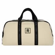 Walizki - Tommy Hilfiger TH Sport Luxe Torba podróżna Weekender 54 cm white clay - miniaturka - grafika 1