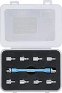 Części motocyklowe - BGS 8361 | Klucz do szprych | wymienne głowice | do motocykli | 10 sztuk. - miniaturka - grafika 1