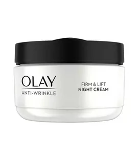 Olay Anti-Wrinkle Firm&Lift Night Cream Krem na noc przeciw zmarszczkom 50ml - Kremy do twarzy - miniaturka - grafika 1