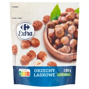 Carrefour Extra Orzechy laskowe 180 g - Bakalie - miniaturka - grafika 1