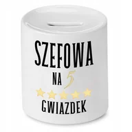 Skarbonki - Dla Logopedy Skarbonka na Urodziny na Prezent z Nadrukiem ze Zdjęciem + Opakowanie na prezent (wzór 02) - miniaturka - grafika 1